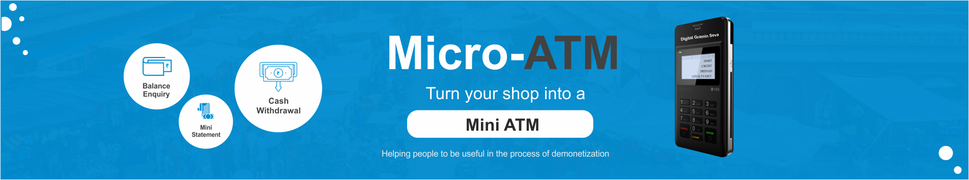 Mini ATM